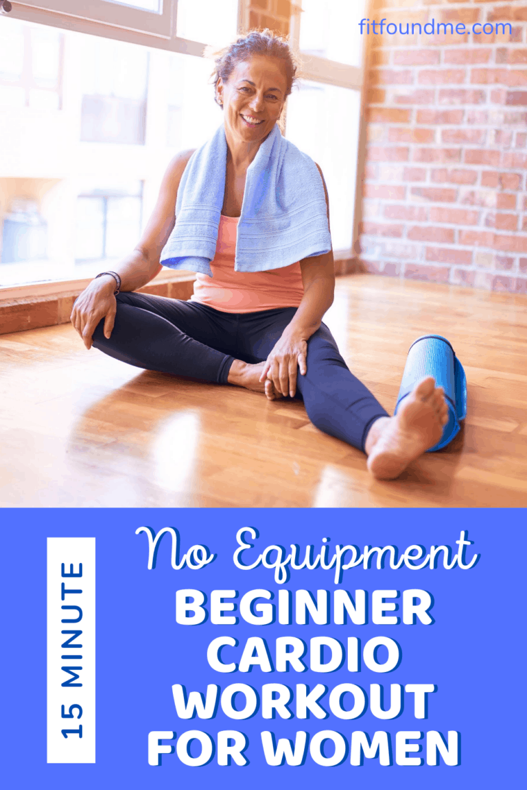 Min No Equipment Beginner Cardio Workout For Women