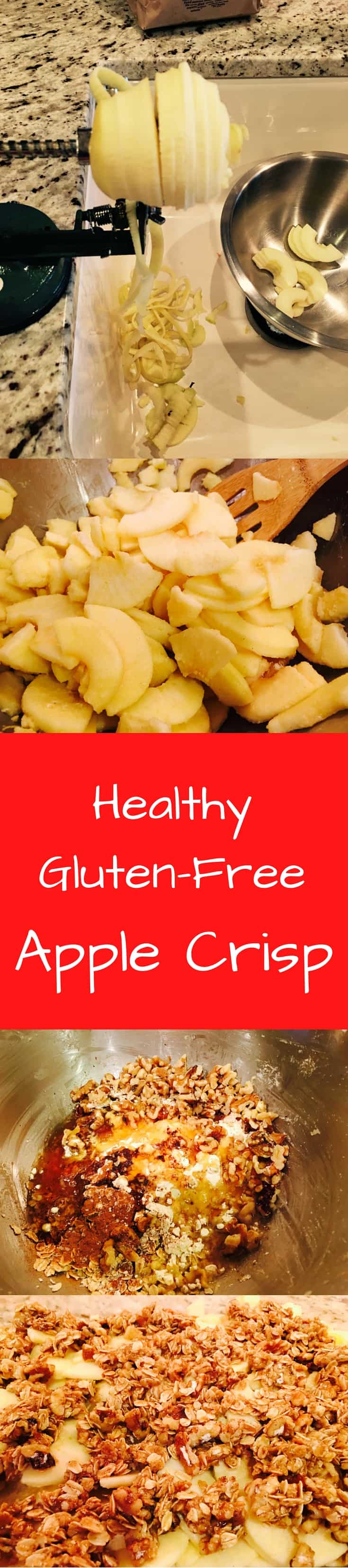 healthy gluten free apple crisp