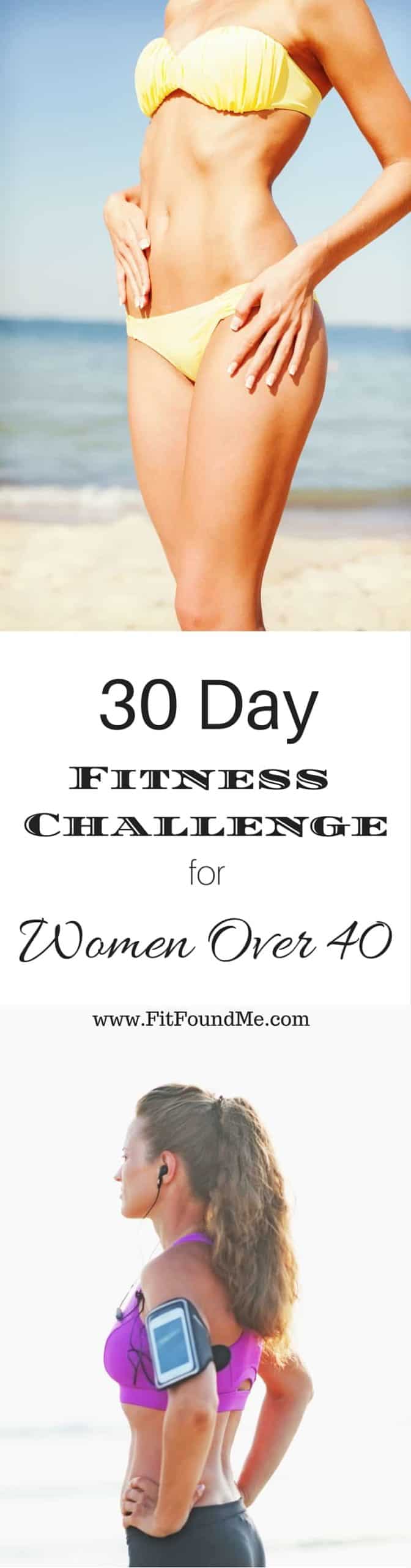 30 day fitness challenge before and after