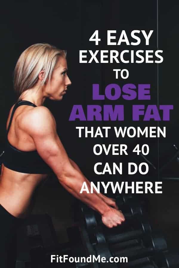 lose arm fat with these 4 exercises