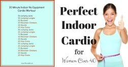 30 minute indoor no equipment cardio workout