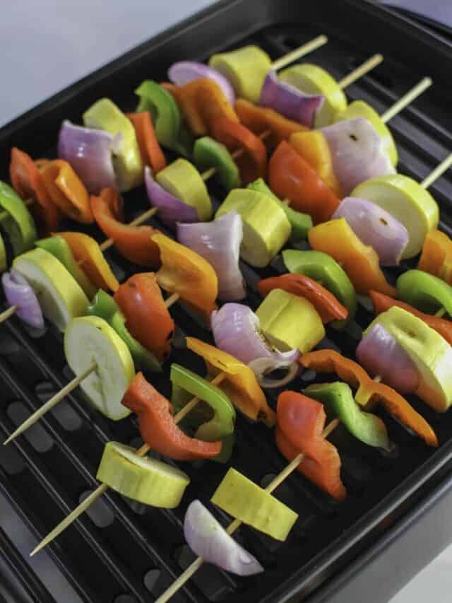 Grilled Vegetable Kabobs Recipe Story