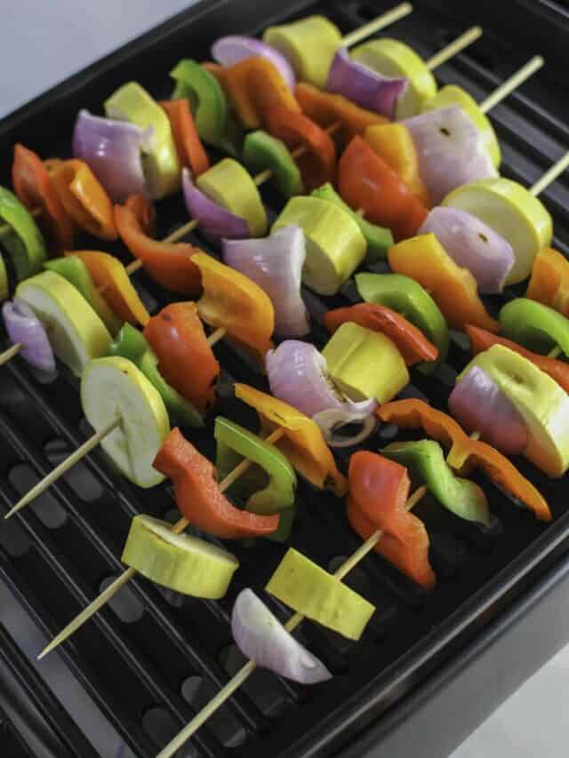 Vegetable Kabobs Grilled Recipe Story