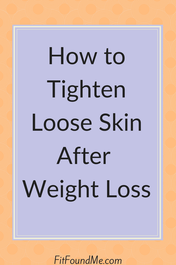 title image of how to tighten loose skin after weight loss