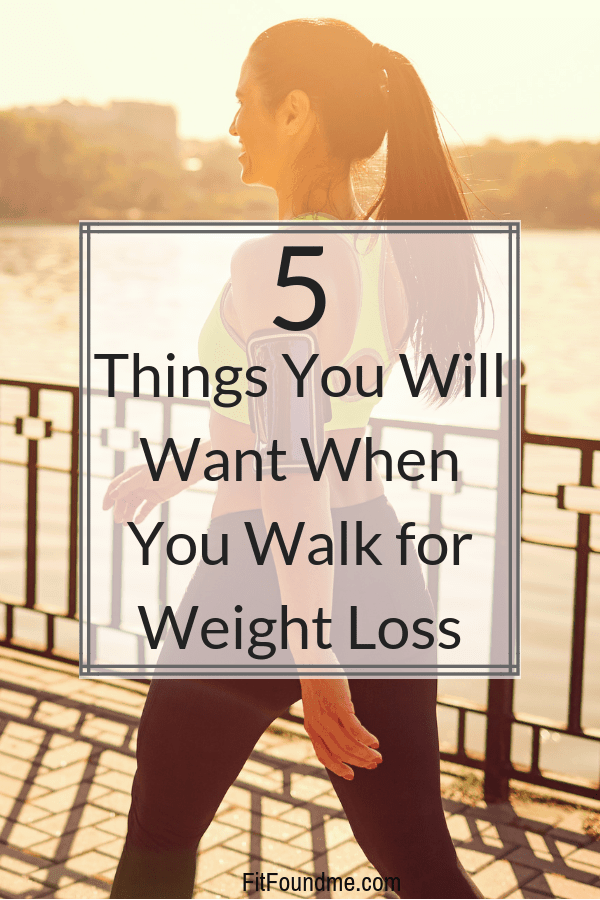 Walking for weight loss 