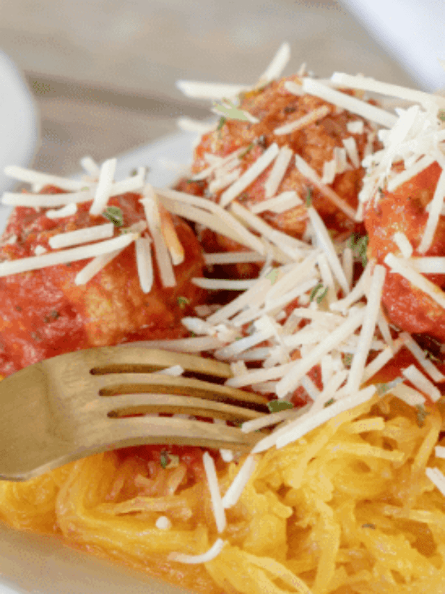 Spaghetti Squash and Meatballs Recipe Story