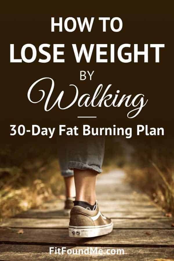 Lose Weight by Walking 30 Day Fat Burning Plan | Fit Found Me