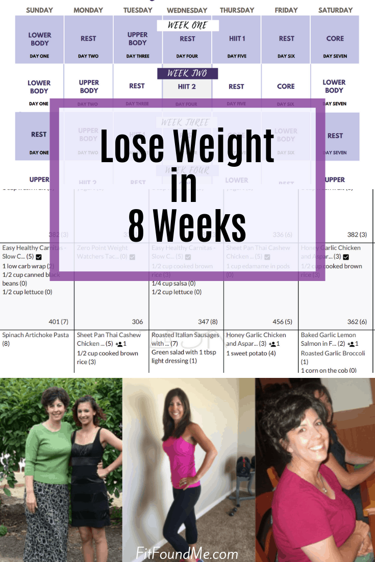 The Best Weight Loss Program for Women Over 40 with Workouts + Meal ...