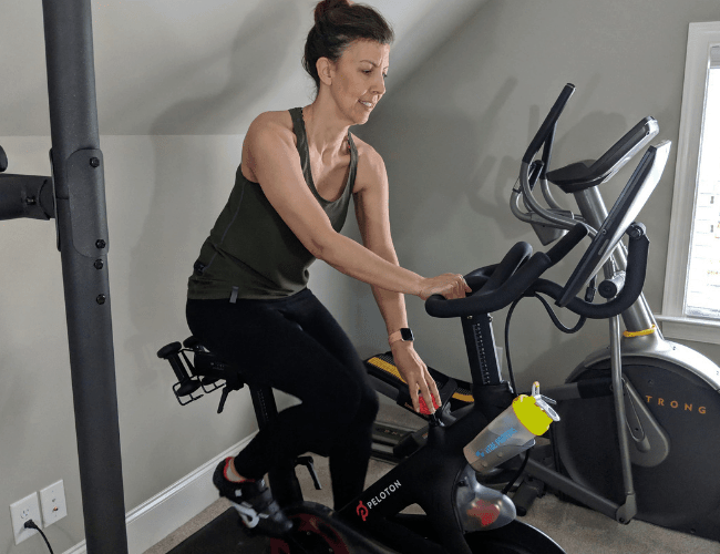 Peloton for cardio workouts for women over 40