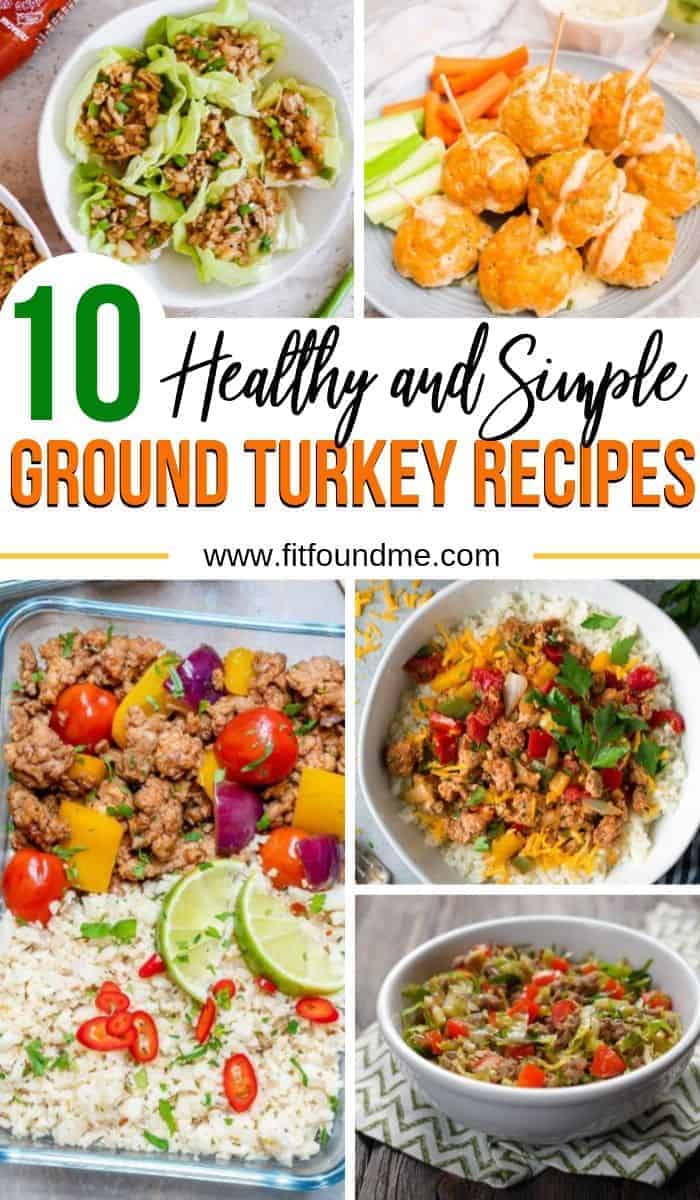 10 Best Healthy and Simple Ground Turkey Recipes - Fit Found Me