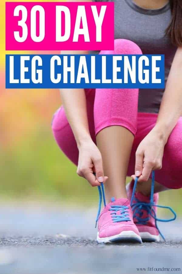 30 day slim online leg challenge