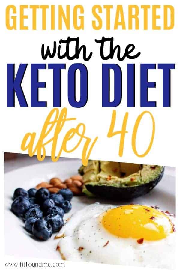 keto diet food on a plate eggs, blueberries, avocado for getting started keto diet