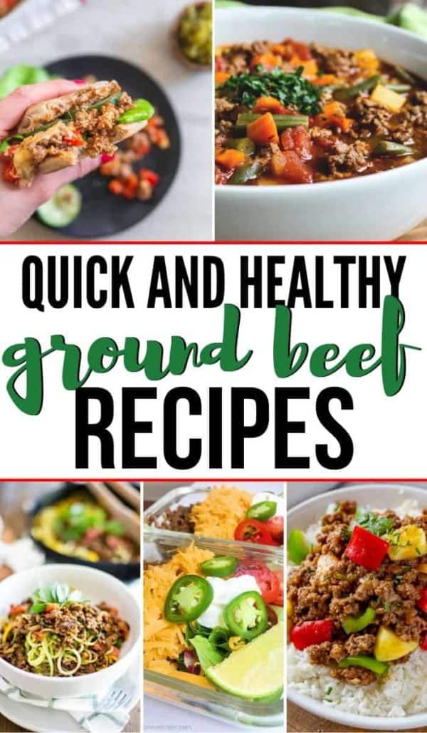Quick and Healthy Recipes with Ground Beef - Fit Found Me