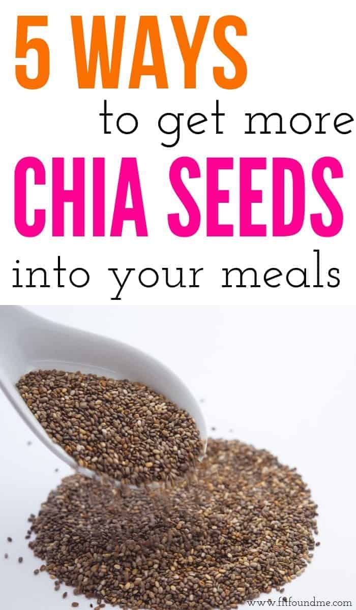 bowl and spoon full of chia seeds for weight loss