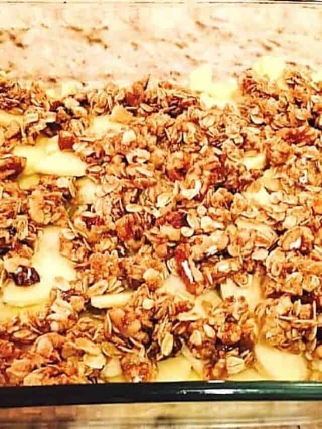 Apple Crisp Without Flour Story