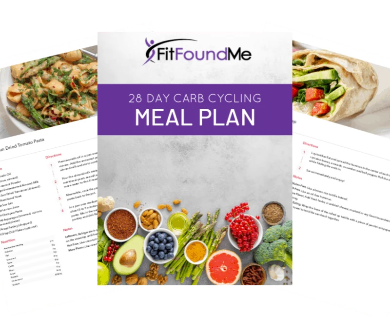 28 Day Carb Cycling Meal Plan: 1200-1500 Calories