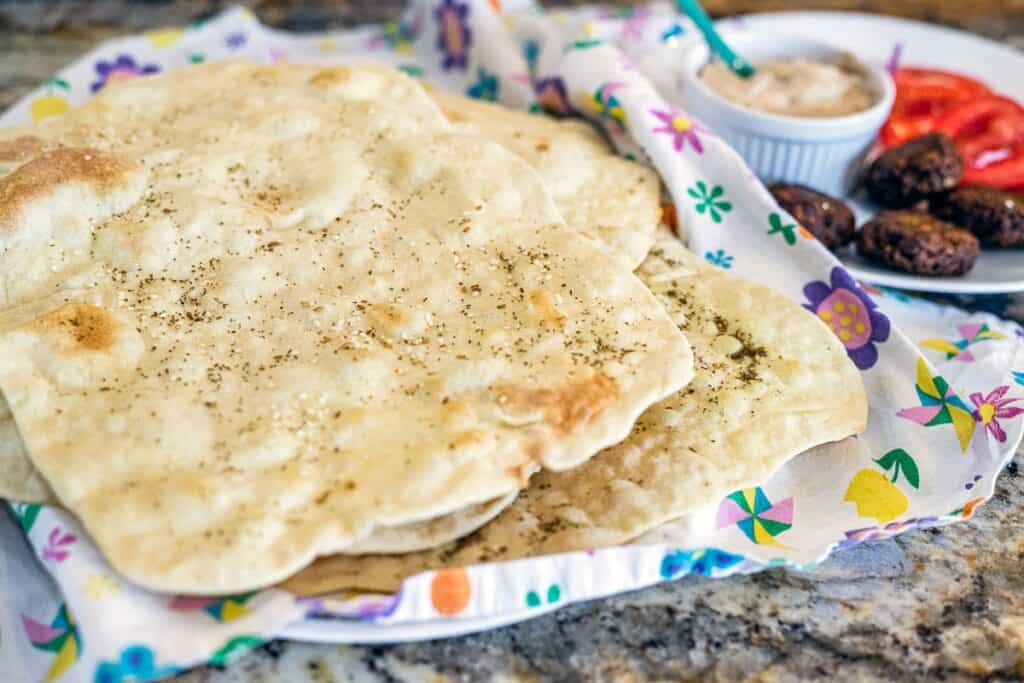 lavash bread no yeast