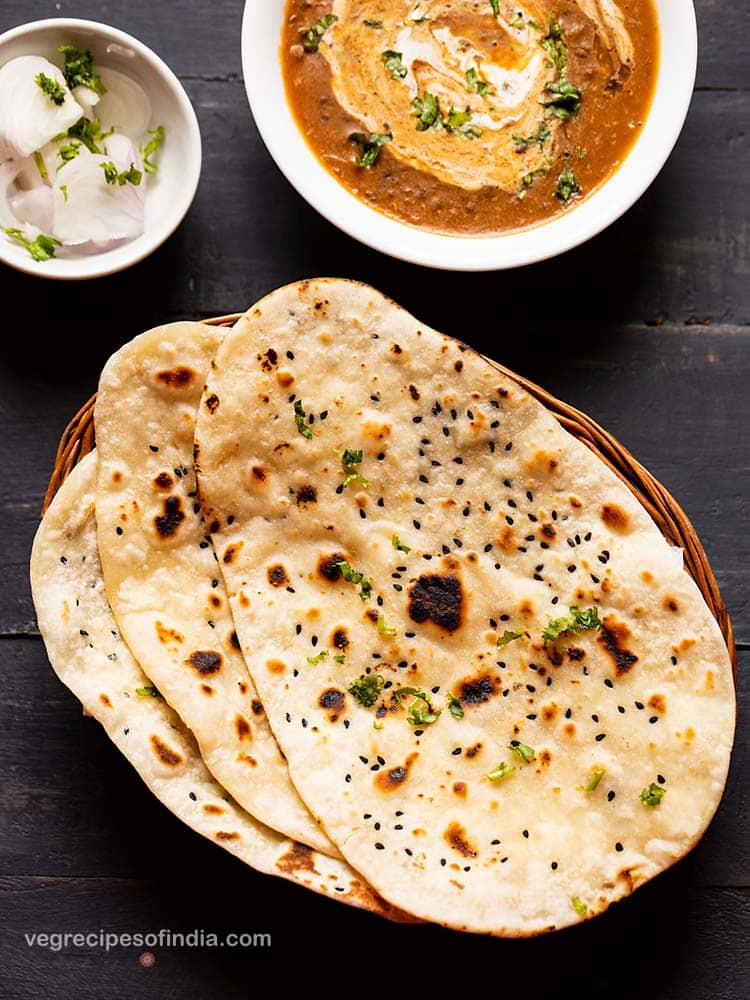 yeastless naan bread