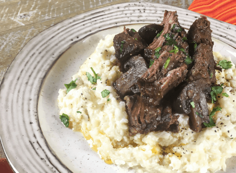 Keto Stove Top Pot Roast With Mushrooms