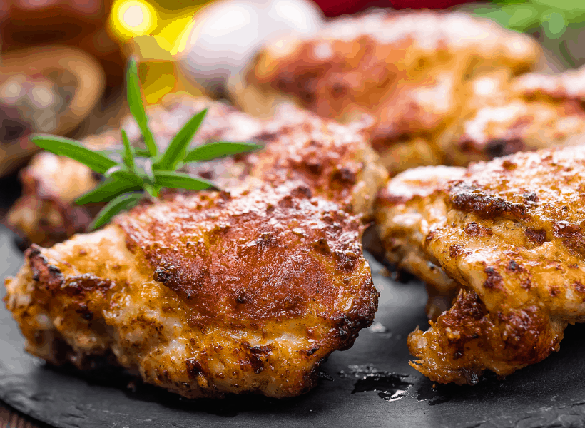 chicken thighs with rosemary lemon