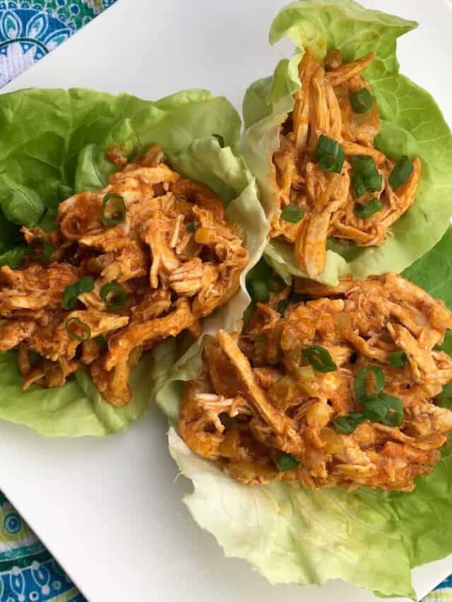 Amazing Buffalo Chicken Lettuce Wraps Story