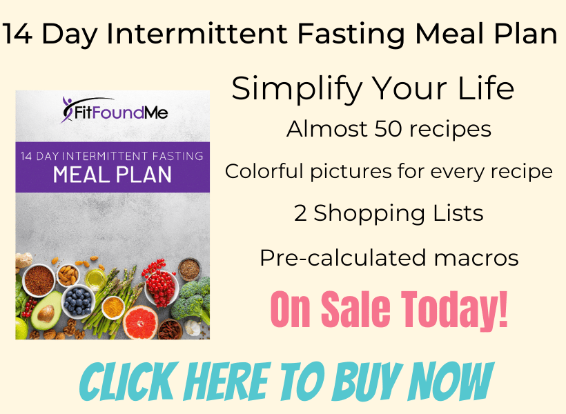 picture of intermittent fasting meal plan with description and on sale today