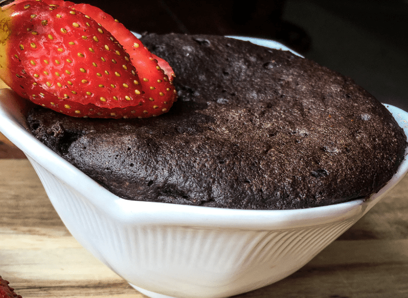 Microwave Keto Chocolate Mug Cake