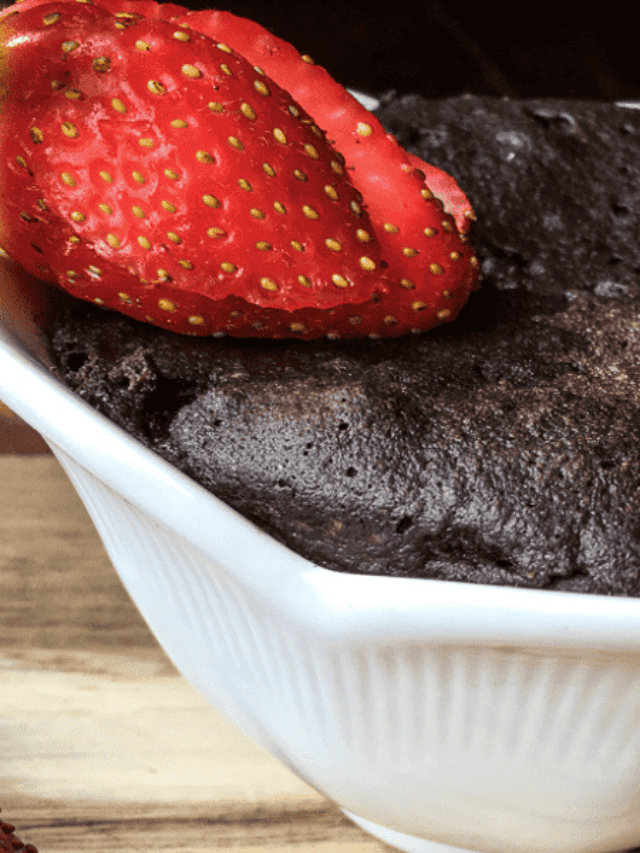 Microwave Keto Chocolate Mug Cake Story