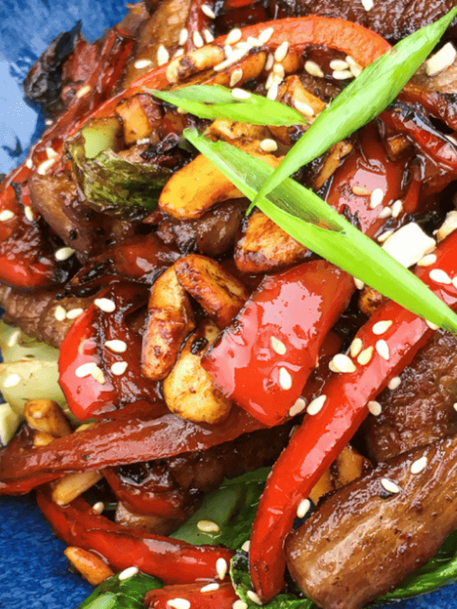 Keto Cashew Pork Stir-Fry Story