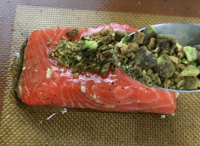 Pistachio Crusted Salmon