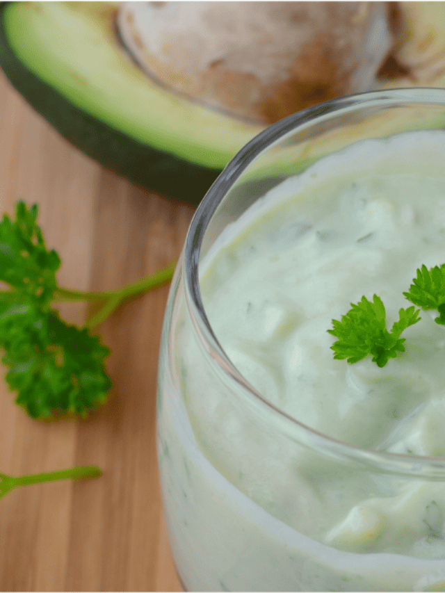 Quick and Easy Creamy Avocado Sauce for Tacos Story