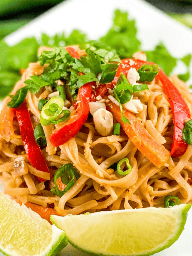 (Quick and Easy!) Vegetable Pad Thai Story