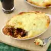 shepherds pie casserole on table