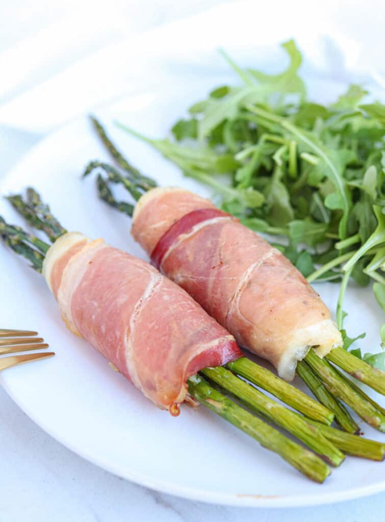 asparagus chicken with prosciutto