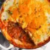 shepherd's pie recipe with ground lamb in baking dish