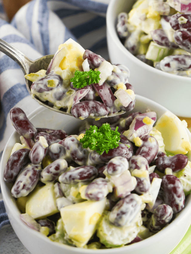Easy Kidney Bean Salad Recipe (In Less than 15 min) Story