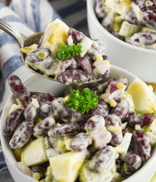 Easy Kidney Bean Salad Recipe (In Less than 15 min)