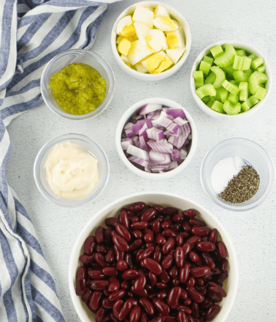 Easy Kidney Bean Salad Recipe (In Less than 15 min)