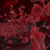 3d,Abstract,Red,Blood,Cells,Illustration.,Medical,Background.
