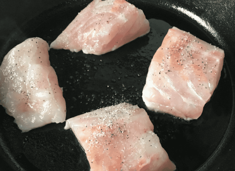 Quick Pan Fried Grouper Recipe (with Lemon Butter Sauce)