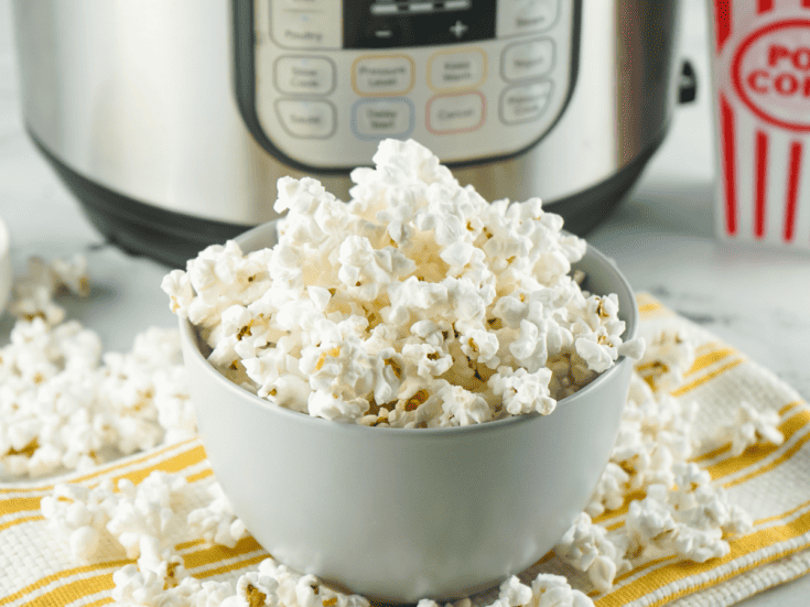 Instant Pot Popcorn (+ 7 Yummy Seasonings)