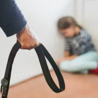 The,Girl,Is,Sitting,In,The,Corner,Hiding,From,Her