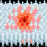 Vector,Illustration,Of,The,Spread,Of,The,Virus,Among,The