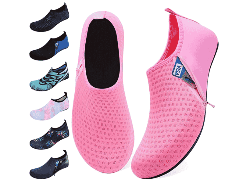 JOINFREE Women’s Water Shoes in pink and other color choices