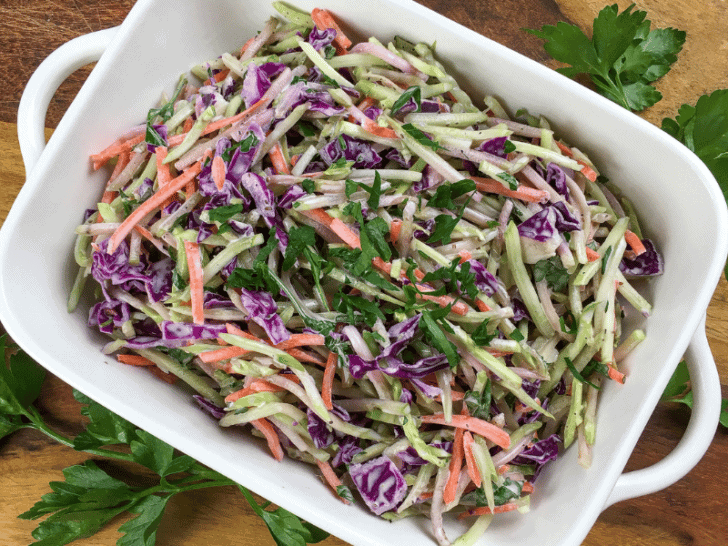 Creamy Broccoli Slaw Dressing Recipe (5 Min)