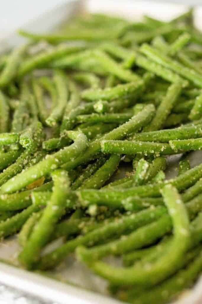 Roasted Parmesan Green Beans_low carb