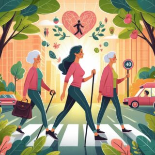 The health revolution: walking for women over 40