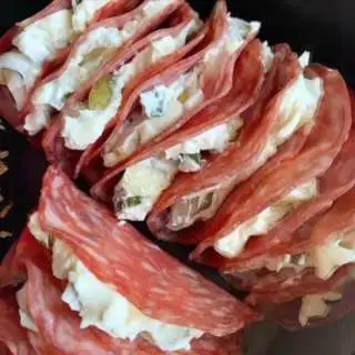 Lazy Cream Cheese Pickle Rolls