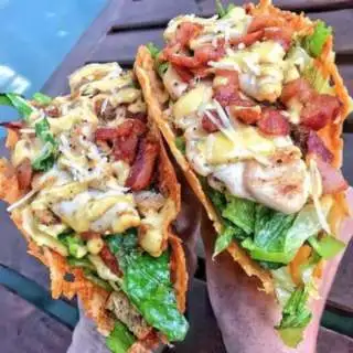 Caesar Salad Tacos