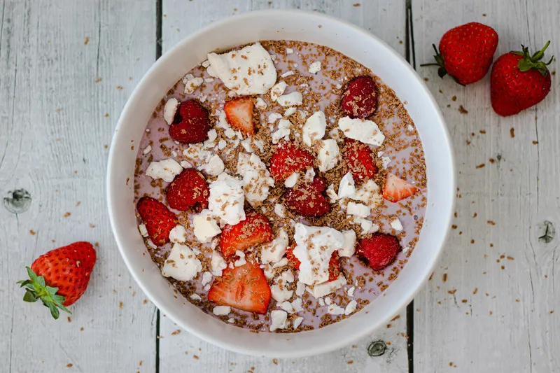Protein-Boosted Berry Parfait